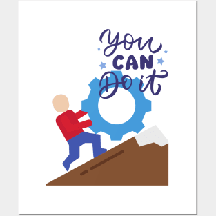 YOU CAN DO IT Posters and Art